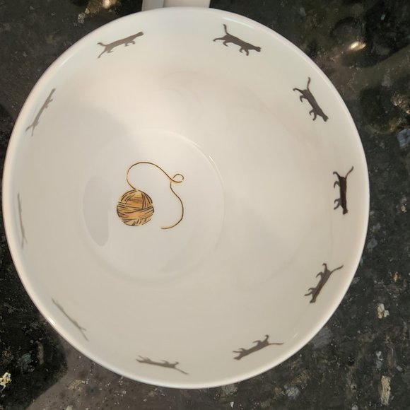 2 Portobello By Design 'Home Is Where My Cat Is' Bone China XL Mugs EUC … - Picture 6 of 9